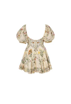 Vuelo Cultivo Linen Mini Dress