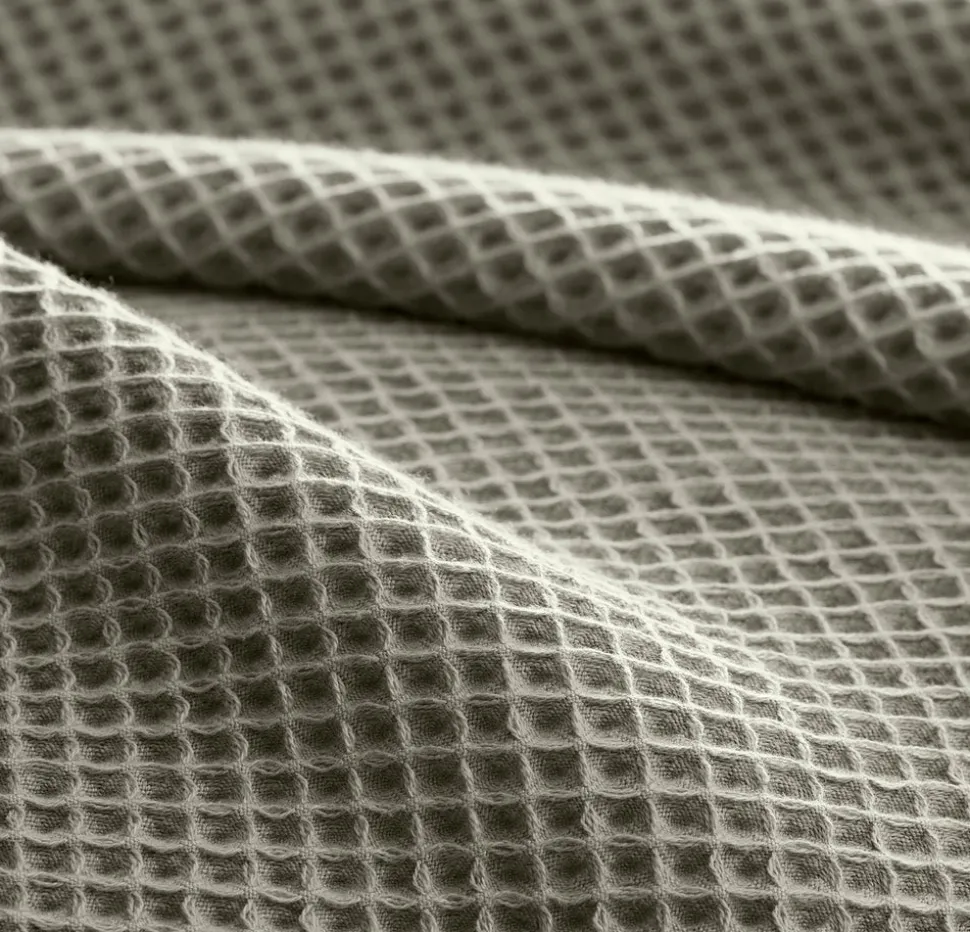Waffle Bed Blanket in Sageleaf
