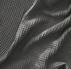 Waffle Bed Blanket in Stone