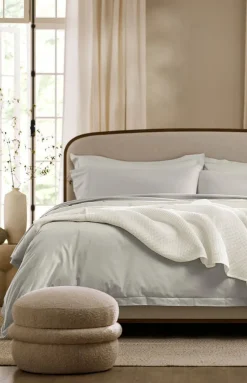 Waffle Bed Blanket in White