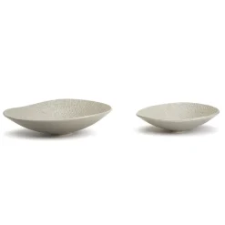 Wave Bowl in a Shitake Beige Color, Set of 2