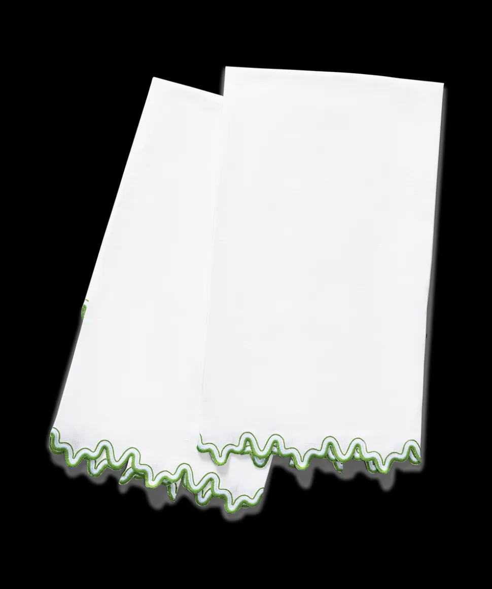 Wave Guest Towels, Set of 2
