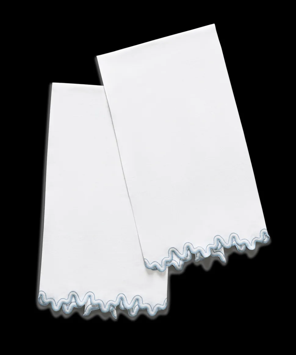 Wave Guest Towels, Set of 2