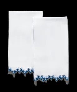 Wave Guest Towels, Set of 2
