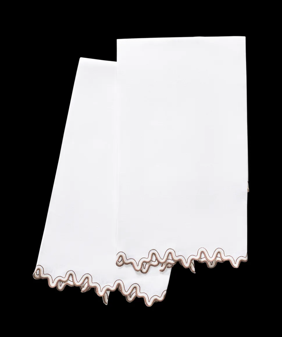 Wave Guest Towels, Set of 2