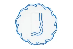 Waves Linen Napkin and Placemat, Set of 2