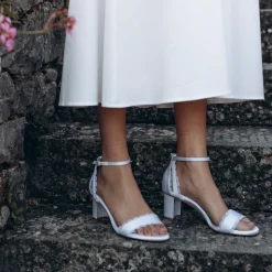 Wedding Perfect Block Sandal 60