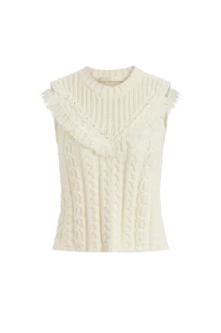 Wesley Top in Ivory