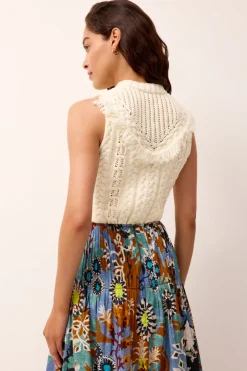 Wesley Top in Ivory