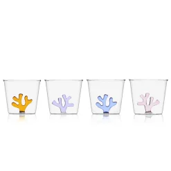 Whimsical Tumbler Glasses, Set of 4