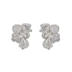 White Blossom Pearl Earrings