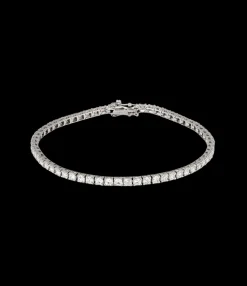 White Diamond Tennis Bracelet