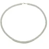 White Moonstone Heishi Necklace