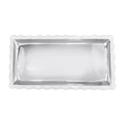 White Wavy Tray
