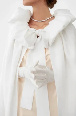 Whitewing Linen Cape