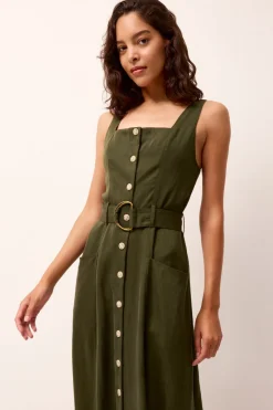 Whitner Dress in Rosin