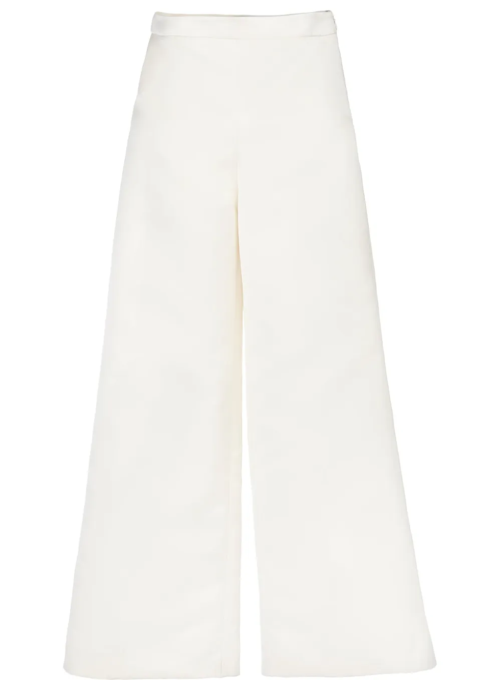 Wide Leg Cropped Trouser