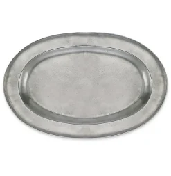 Wide Rimmed Oval Platter