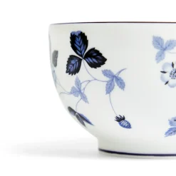 Wild Strawberry Inky Blue Dinnerware, Set of 8