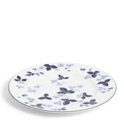 Wild Strawberry Inky Blue Plate 10.7in