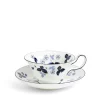 Wild Strawberry Inky Blue Teacup Saucer 5.9floz
