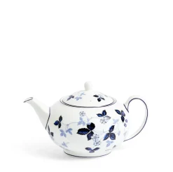 Wild Strawberry Inky Blue Teapot