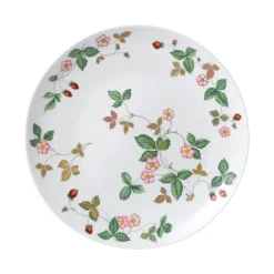 Wild Strawberry Plate Coupe 9"