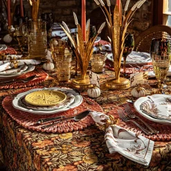 Willa 60" x 120" Tablecloth in Amber
