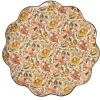 Willa Charger/Platter in Amber