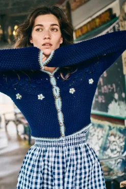 Willow Cardigan in Navy