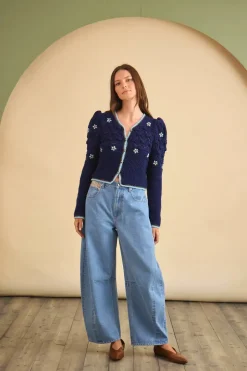 Willow Cardigan in Navy