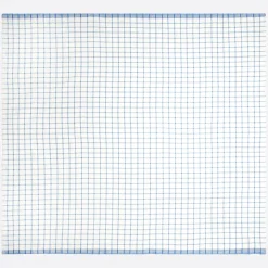 Windowpane 60x60 Tablecloth in Blue & Natural