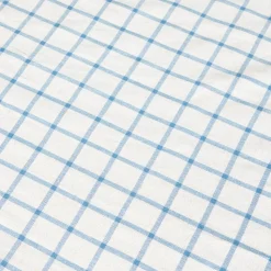 Windowpane 60x90 Tablecloth in Blue & Natural