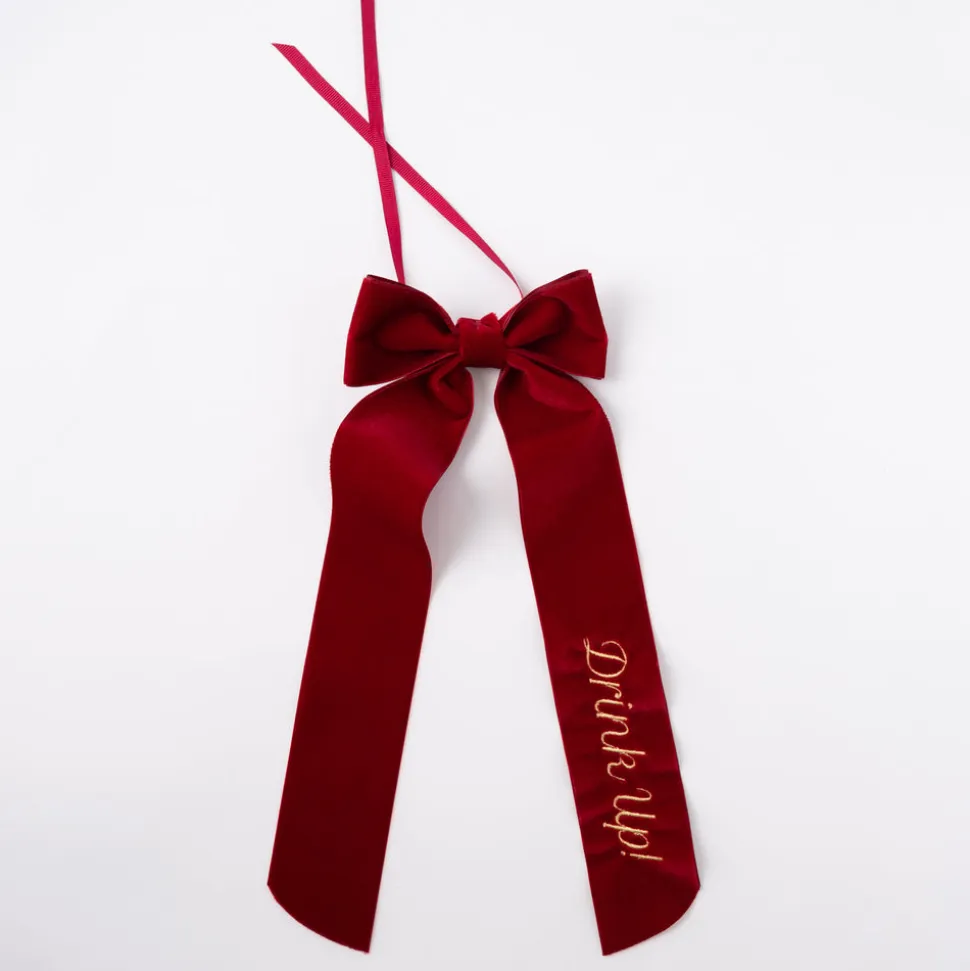 Wine Bow “Drink Up”