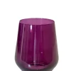 Wine Stemless, Set of 6 Amethyst