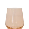 Wine Stemless, Set of 6 Blush Pink