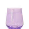 Wine Stemless, Set of 6 Lavender