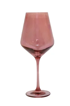 Wine Stemware, Set of 6 Rose