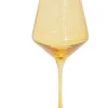 Wine Stemware, Set of 6 Yellow