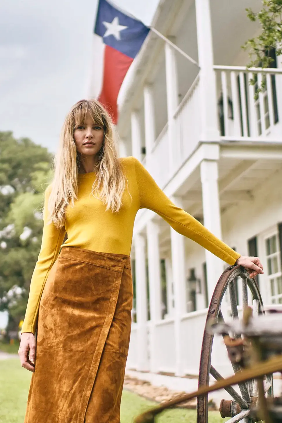Winona Skirt in Nutmeg