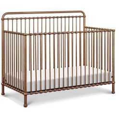 Winston 4-in-1 Convertible Crib in Vintage Gold