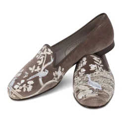 Winter Garden Mink Velvet Slipper