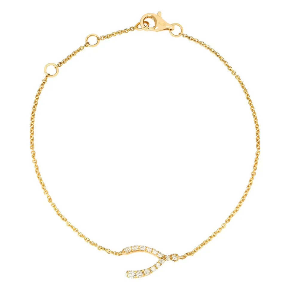 Wishbone Charm Bracelet