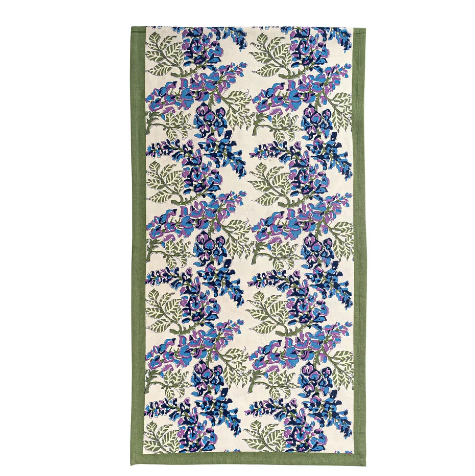 Wisteria Green & Blue Runner