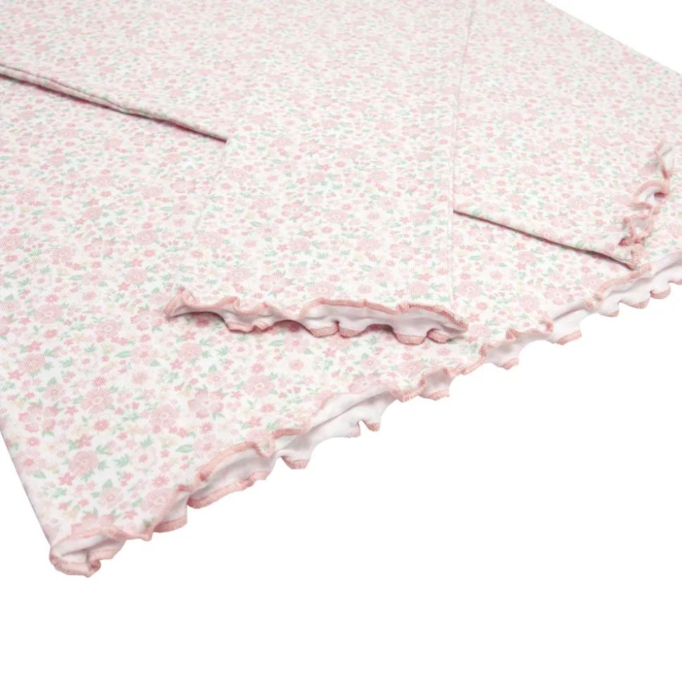 Women's Antique Floral Pima Pajamas Set