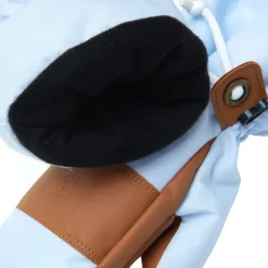 Women's Cloud Blue Waterproof Ski Mitten