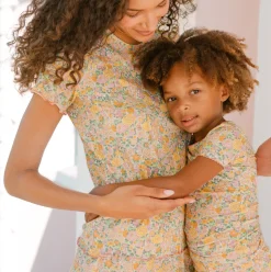 Women’s Elysian Day Shirt And Short Pima Pajamas Set