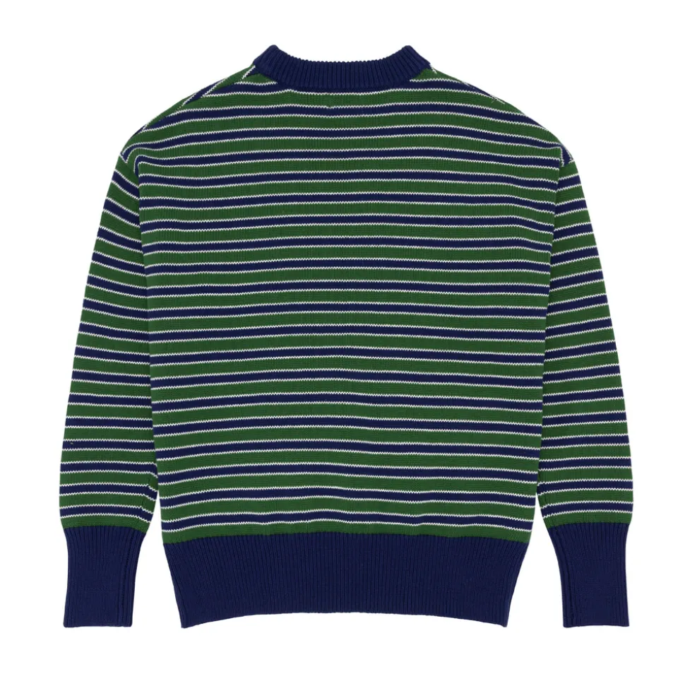 Women’s Evergreen Stripe Knit Sweater