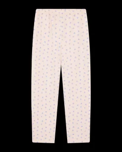 Women's Love Heart Pajamas in Pink