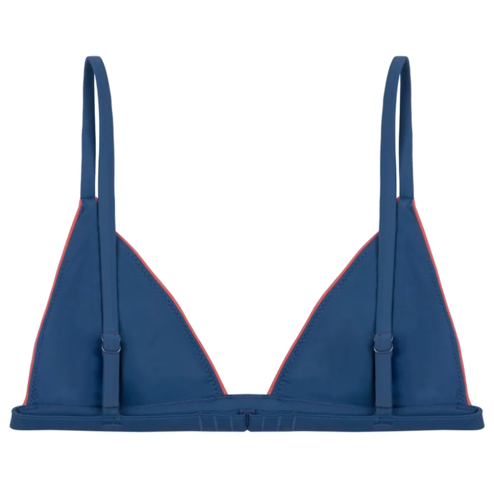Women’s Newport Navy Triangle Bikini Top